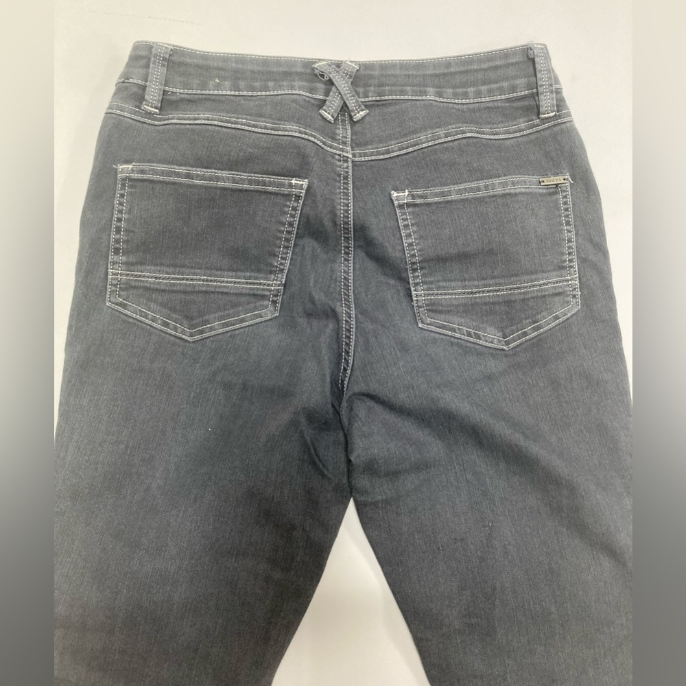 Prana Grey Faded Denim Skinny Jeans - Picture 6 of 7